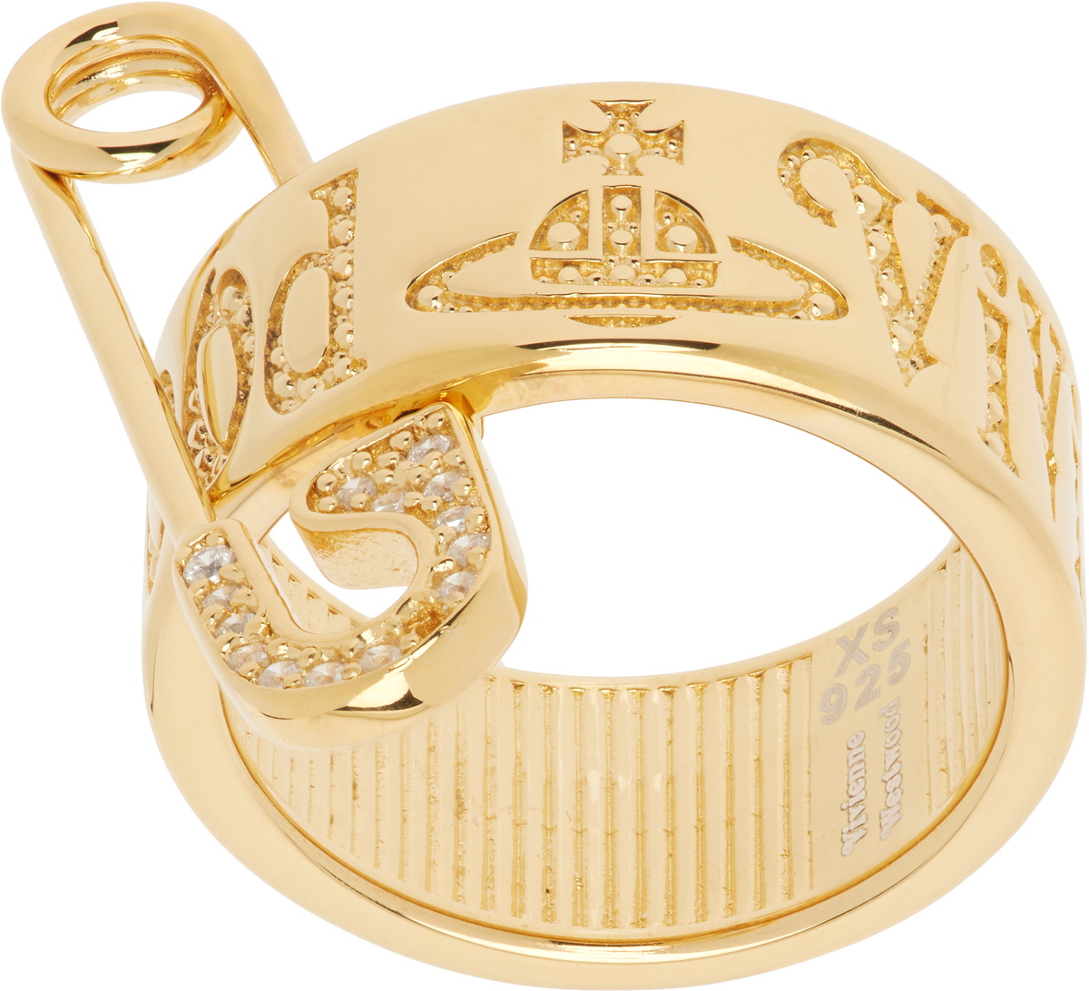 Vivienne Westwood Gold Artemis Ring Vivienne Westwood
