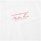 Martine Rose Funnel Neck Logo Long Sleeve Tee