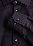 Eton Cotton-twill Shirt Navy