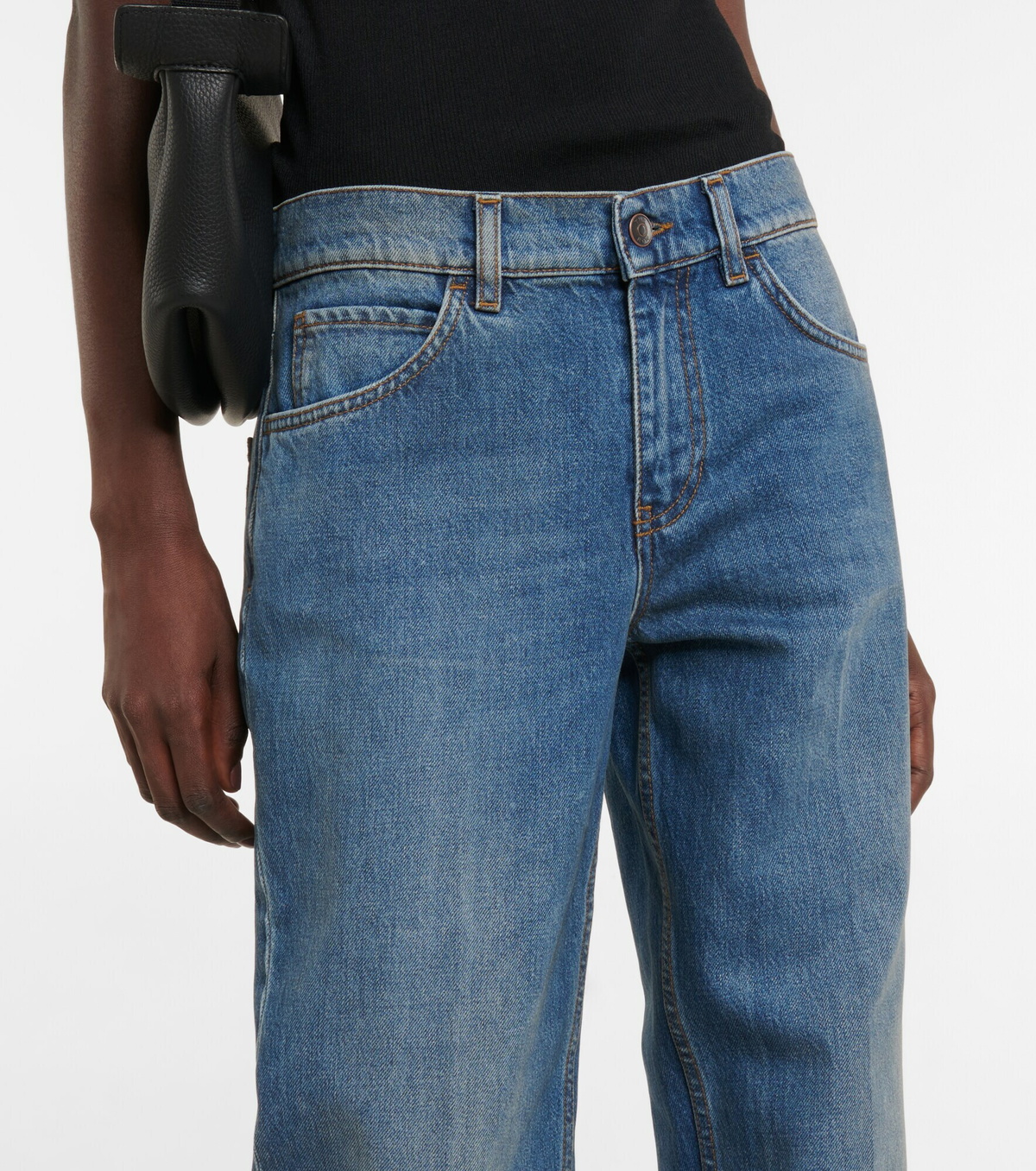 The Row - Carlyl low-rise straight jeans The Row