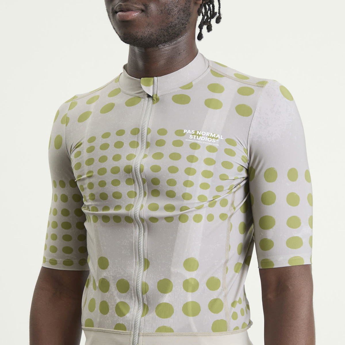 Pas Normal Studios Men's Essential Jersey in Dot Bone