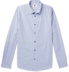 NN07 - Morgan Slim-Fit Striped Cotton Shirt - Men - Blue