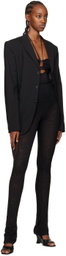 Nensi Dojaka Black Tailored Blazer