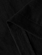 John Elliott - Cotton and Cashmere-Blend Jersey T-Shirt - Black