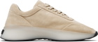 Fear of God Beige Suede Vintage Runner Sneakers