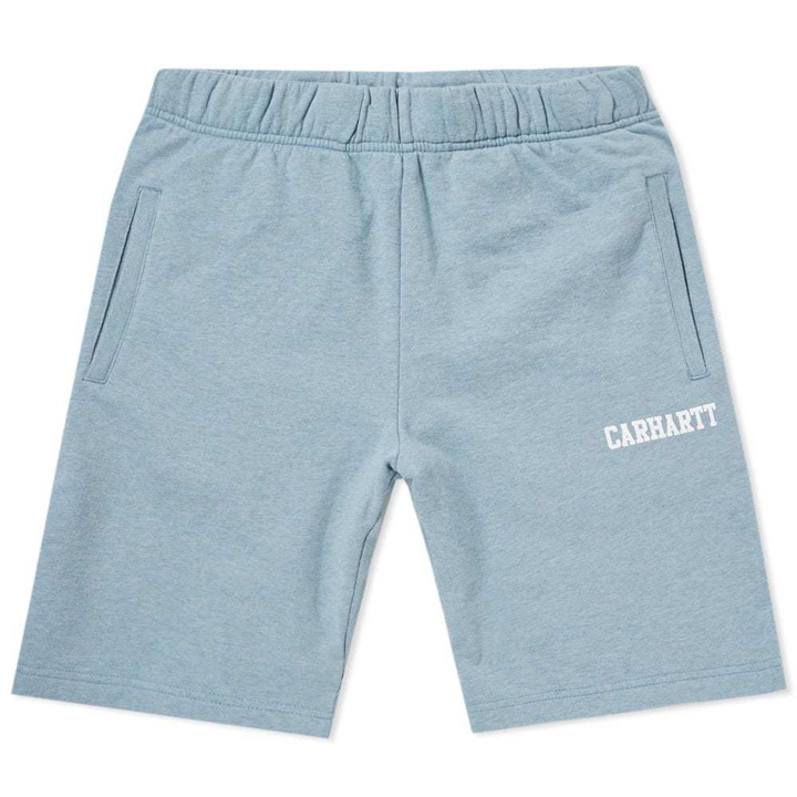 Photo: Carhartt College Sweat Short Blue