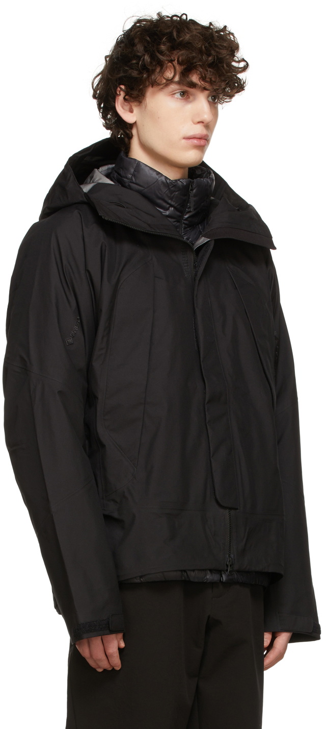 ジャケット・アウター Goldwin 3L Fly Air Jacket Gore-Tex Goldwin Black Gore-Tex Fly Air Jacket