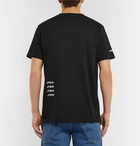 Heron Preston - Crystal-Embellished Cotton-Jersey T-Shirt - Black