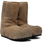 Balenciaga Beige Dumbo Boots