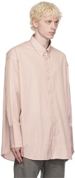 AMI Alexandre Mattiussi Pink Button Down Shirt