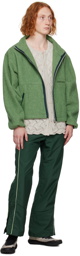 Robyn Lynch Green Zip Sweater
