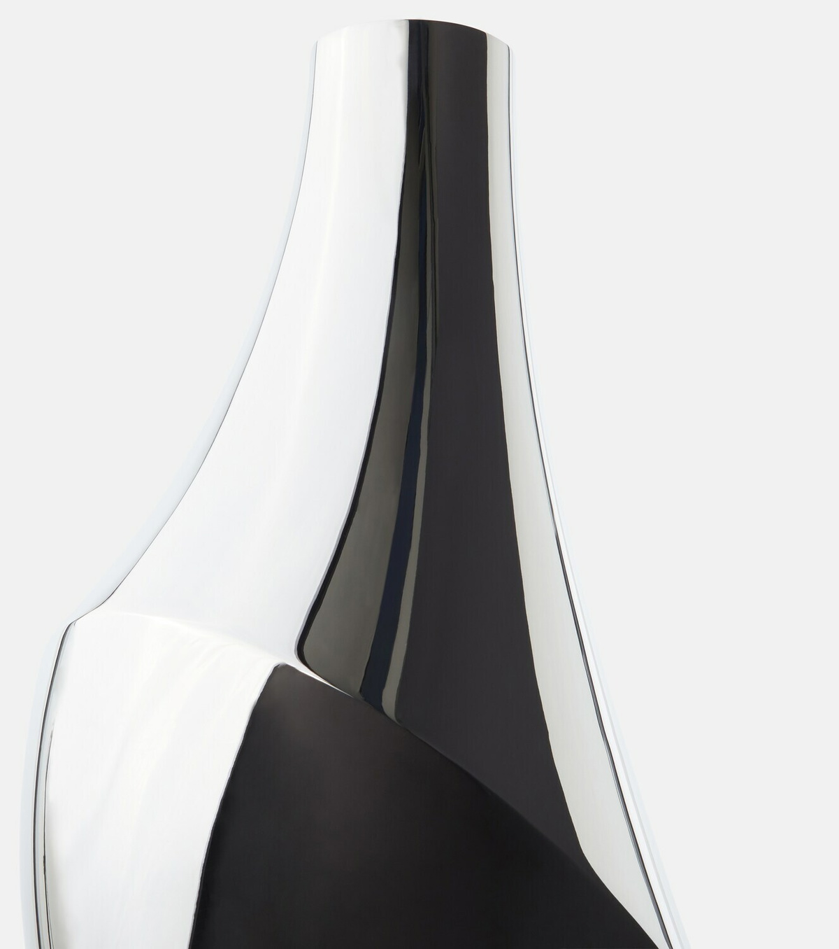 Georg Jensen Flora Large stainless steel vase by Todd Bracher