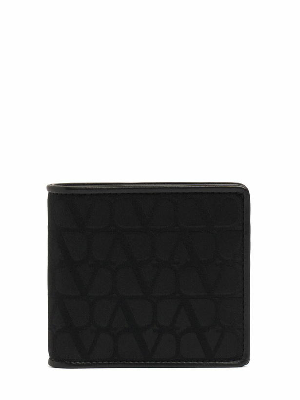 Photo: VALENTINO GARAVANI Toile Iconographe Billfold Wallet