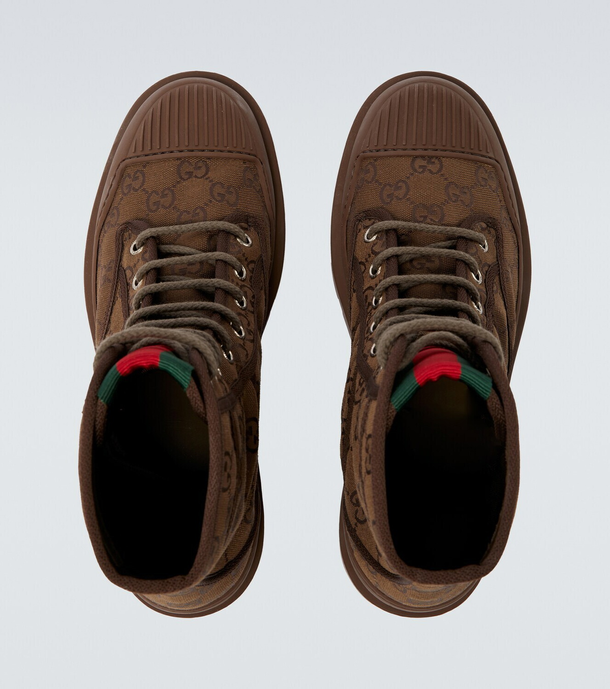 Gucci New Sherlin GG canvas ankle boots