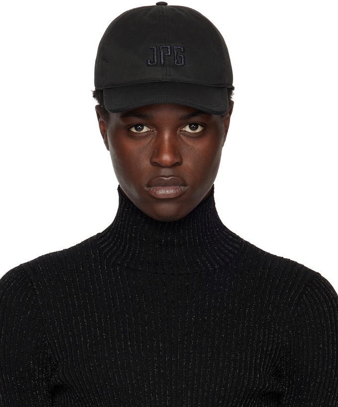 Photo: Jean Paul Gaultier Black Embroidered Cap