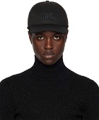 Jean Paul Gaultier Black Embroidered Cap