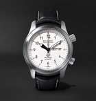 Bremont - MB II 43mm Stainless Steel and Leather Watch, Ref. No. MBII-WH - White