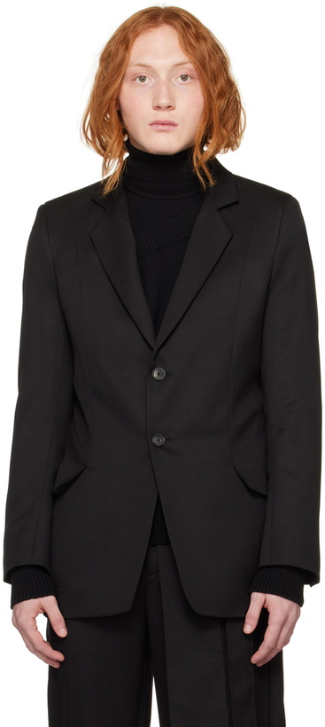 Photo: Steven Passaro SSENSE Exclusive Black Blazer