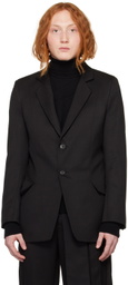 Steven Passaro SSENSE Exclusive Black Blazer