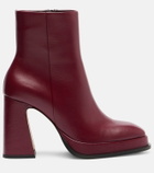 Souliers Martinez Nova Chueca 95 leather ankle boots