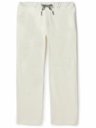 Orlebar Brown - Durham Straight-Leg Cotton-Jersey Sweatpants - White