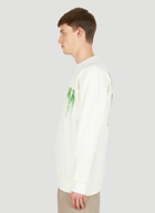 Slime Logo Sweatshirt in Cream