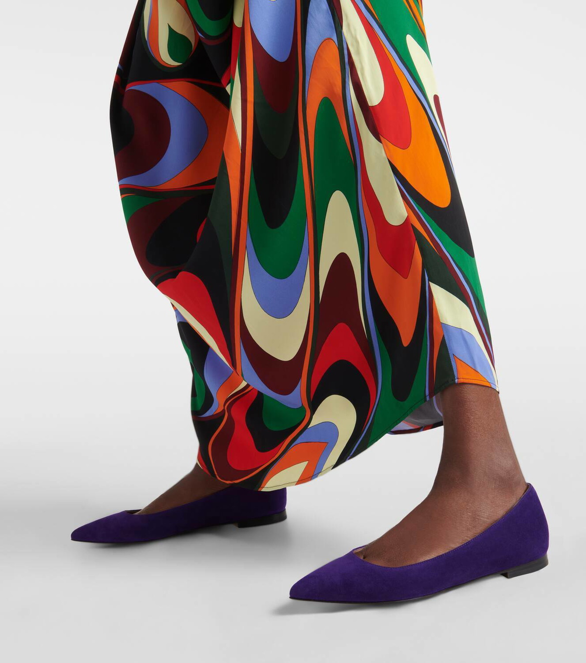 Gianvito Rossi Gianvito suede ballet flats