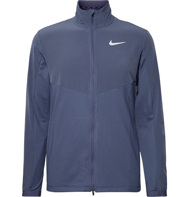 Photo: Nike Running - Element Hybrid Dri-FIT Zip-Up Jacket - Purple