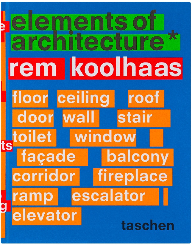 Photo: TASCHEN Koolhaas: Elements of Architecture