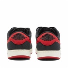 Air Jordan Men's KO 1 Low Sneakers in Black/Varsity Red