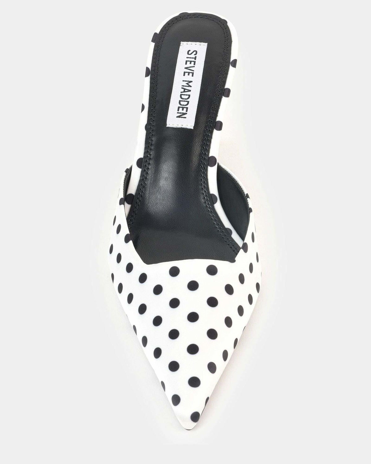 Steve Madden Velmaa Heels in White Satin