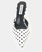 Steve Madden Velmaa Heels in White Satin
