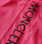 Moncler - Maglia Logo-Embroidered Cotton-Jersey T-Shirt - Pink