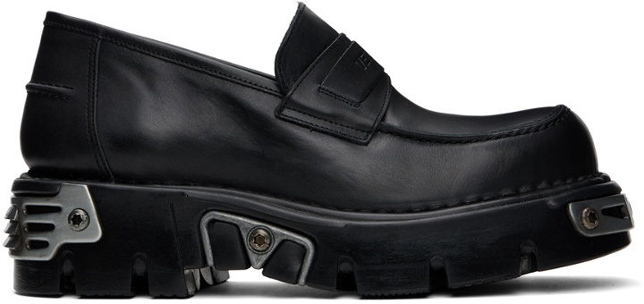 Photo: VETEMENTS Black New Rock Edition Loafers