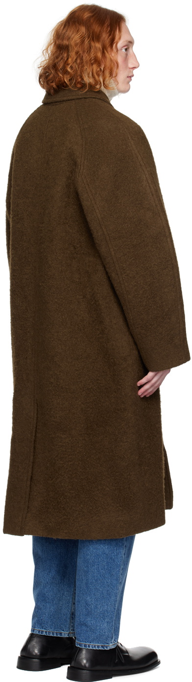 AMOMENTO Brown Raglan Coat AMOMENTO
