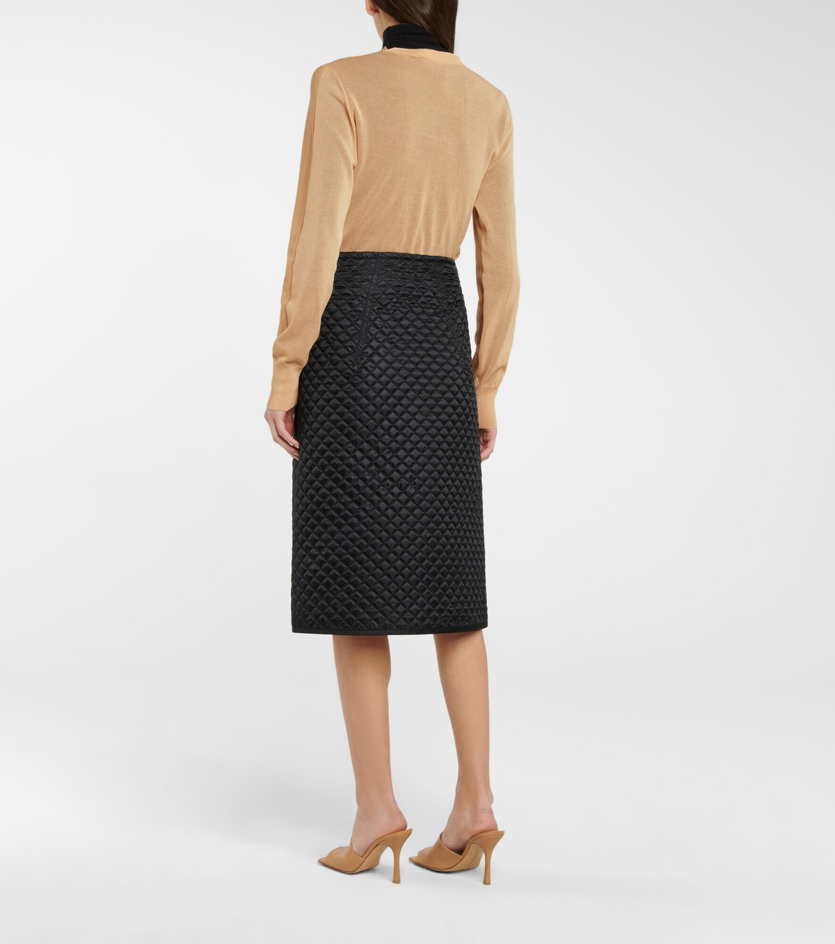 Moncler Genius - 2 Moncler 1952 quilted down midi skirt