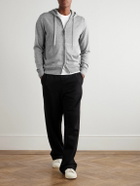 TOM FORD - Cashmere and Silk-Blend Zip-Up Hoodie - Gray