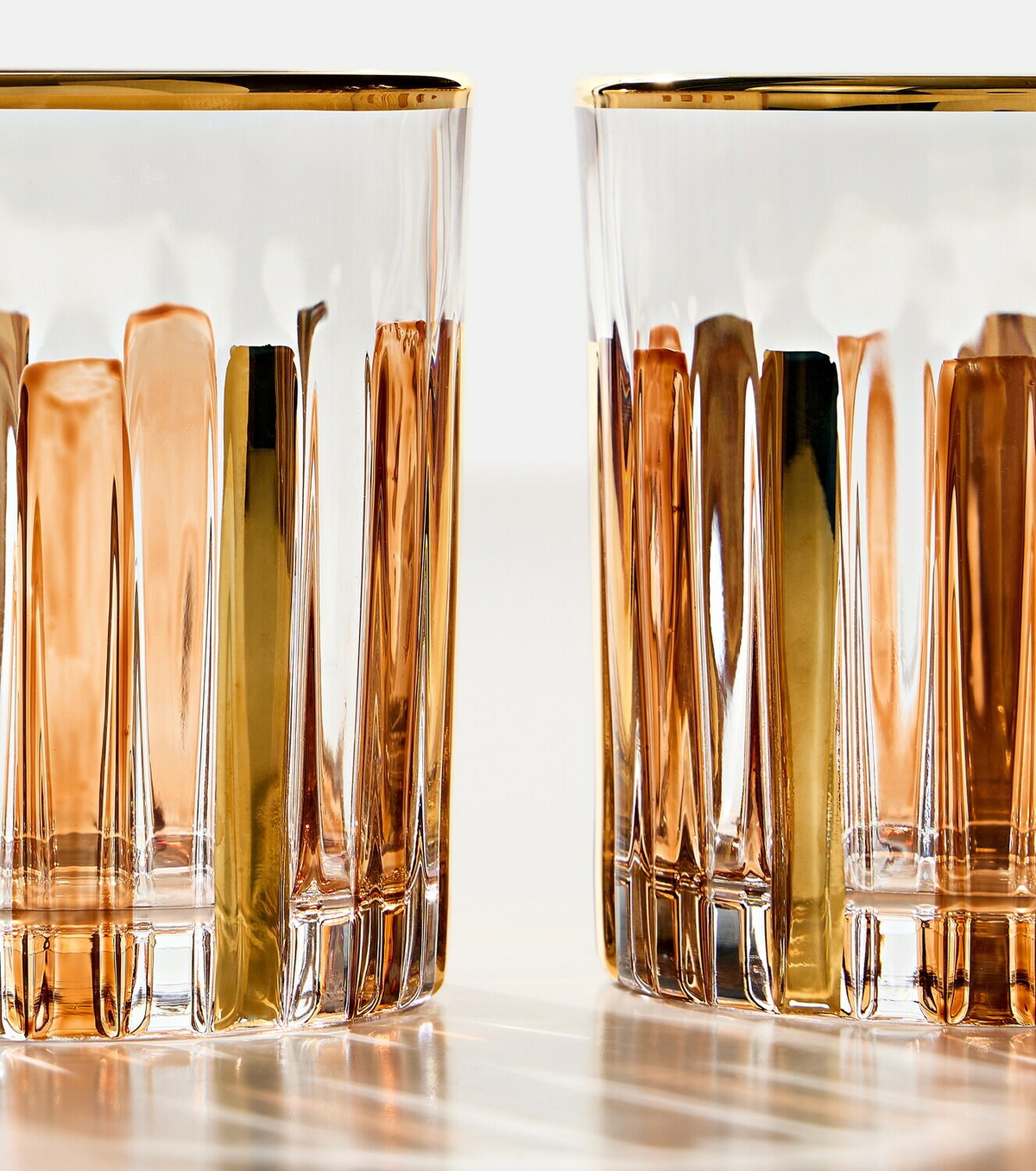 Les-Ottomans Set of 4 glass water tumblers