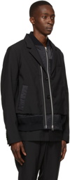 Sacai Black Polyester Jacket