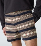 Prada Striped swim shorts