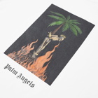 Palm Angels Burning Skeleton Tee