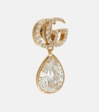 Gucci GG Marmont crystal-embellished drop earrings