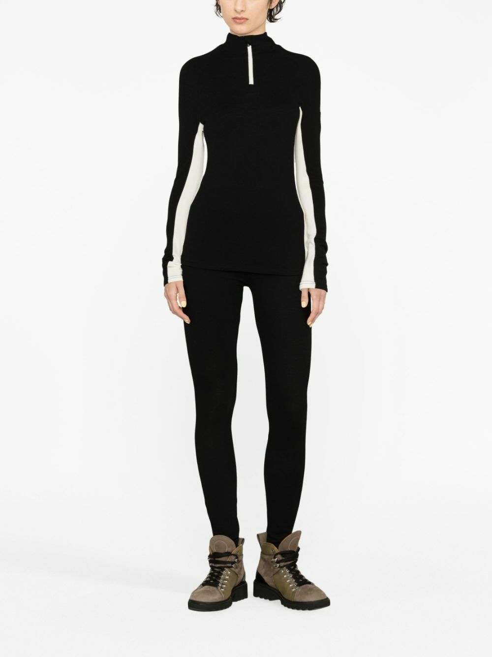 We Norwegians Black Voss Ski Leggings