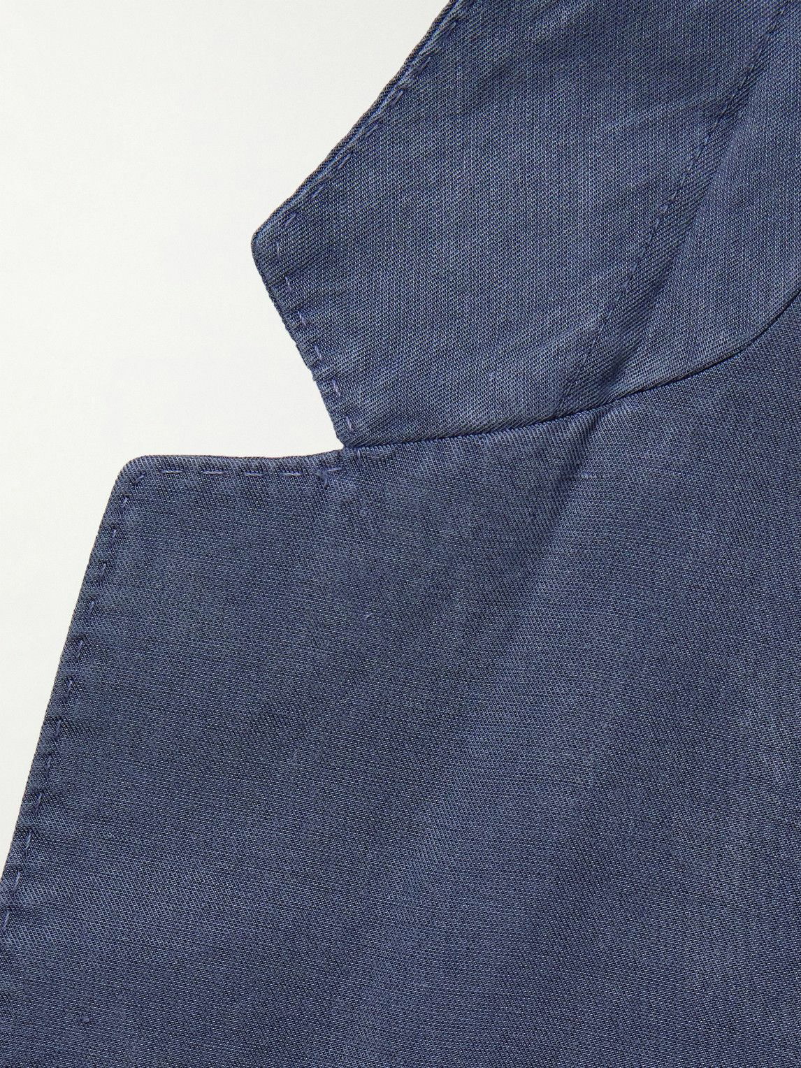 Officine Générale - Nehemiah Garment-Dyed Lyocell-Blend Suit Jacket ...