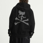 MASTERMIND WORLD Men's Zip-Up Track Hoodie in Black