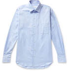 Loro Piana - André Cotton Oxford Shirt - Blue