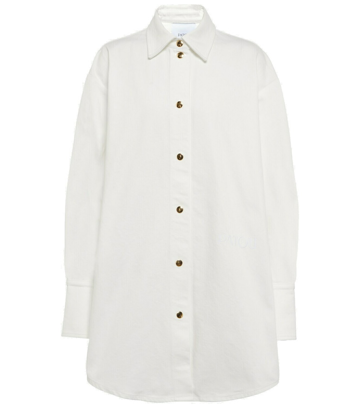 Photo: Patou Oversized denim shirt