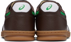 Comme des Garçons Homme Deux Brown ASICS Edition Sportstyle Soccer Sneakers