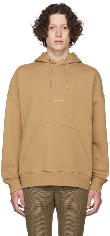 Photo: Givenchy Beige Cotton Hoodie