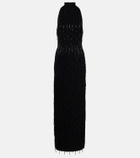 Galvan Embellished maxi dress